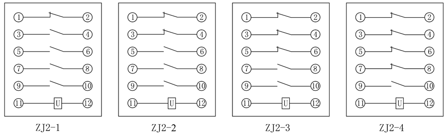 ZJ2-2内部接线图