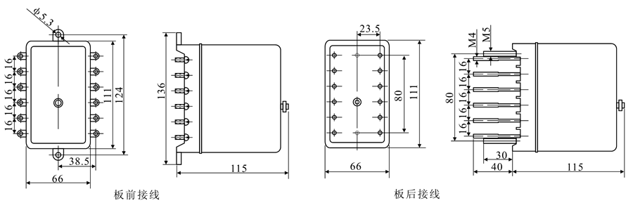 ZJ2-3安装尺寸图