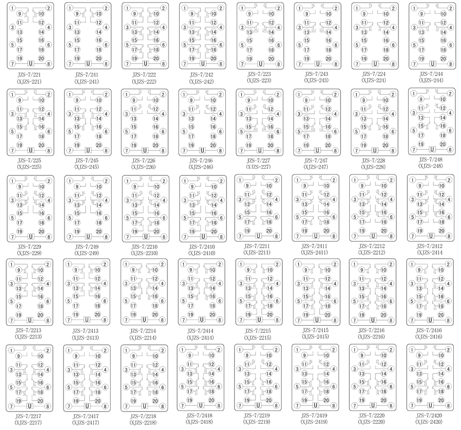 JZS-7/244内部接线图