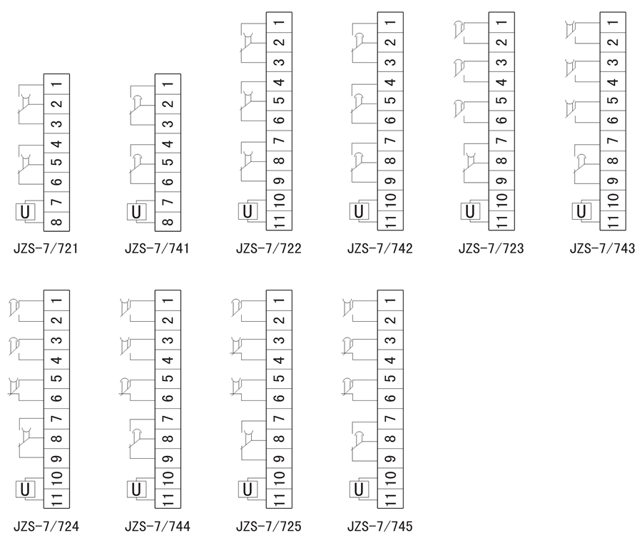 JZS-7/721内部接线图