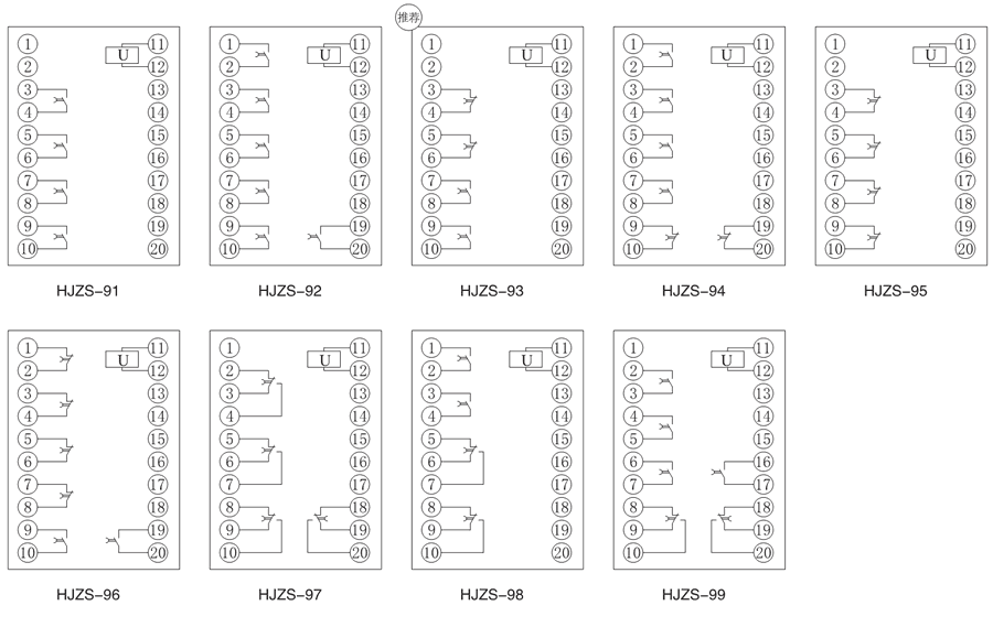 HJZS-98内部接线图