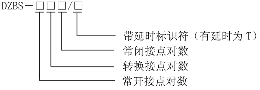 DZBS-303型号分类及含义