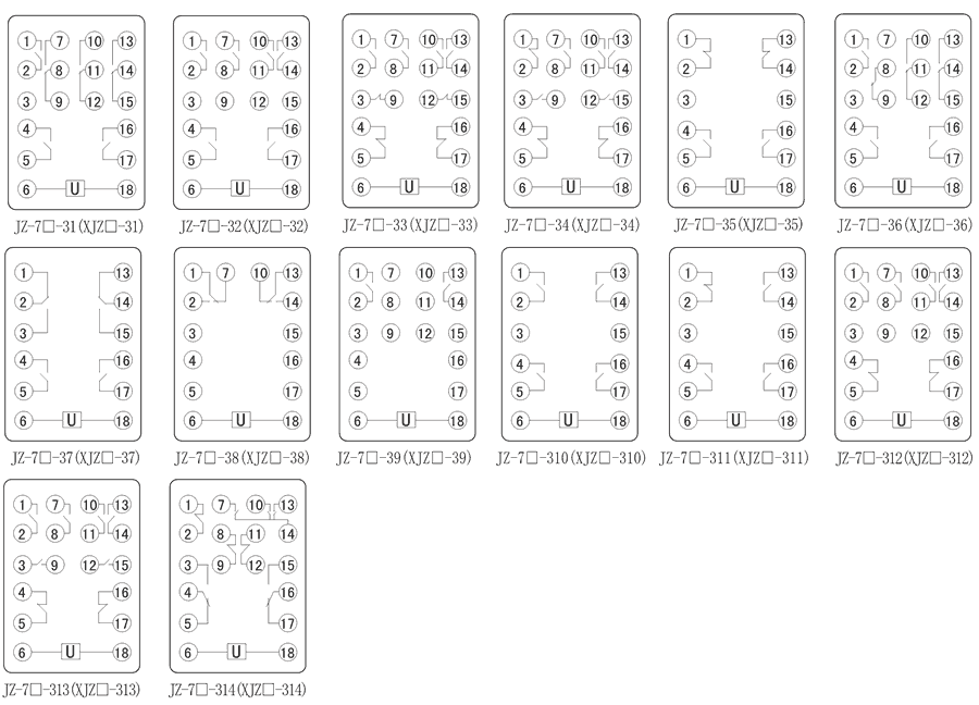 JZ-7Y-37内部接线图