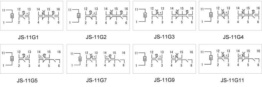 JS-11G1内部接线图