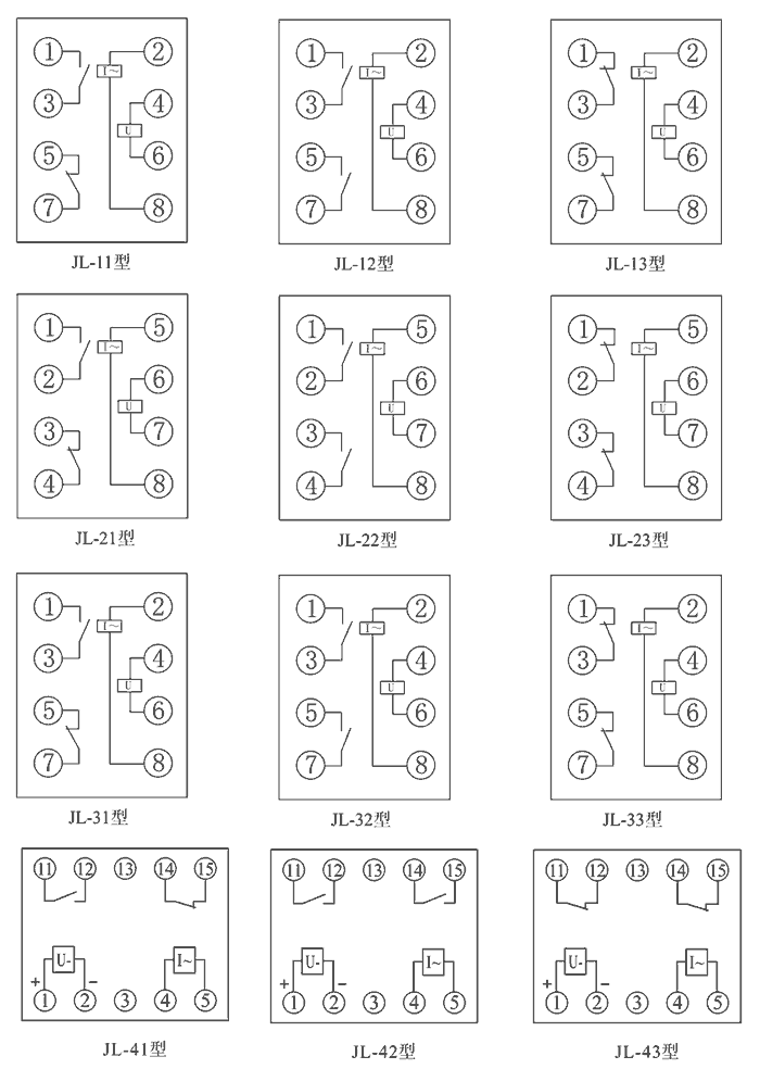 JL-12内部接线图