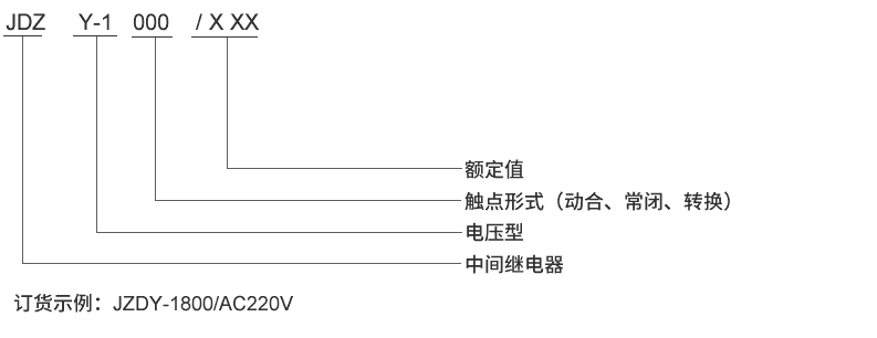 JDZY-1020型号及其含义