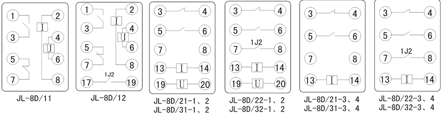 JL-8D/31-1内部接线图