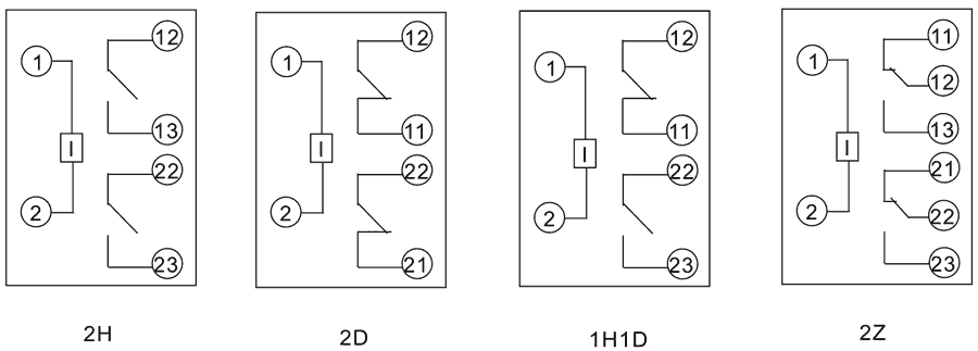 HDLN-1-2H-4内部接线图