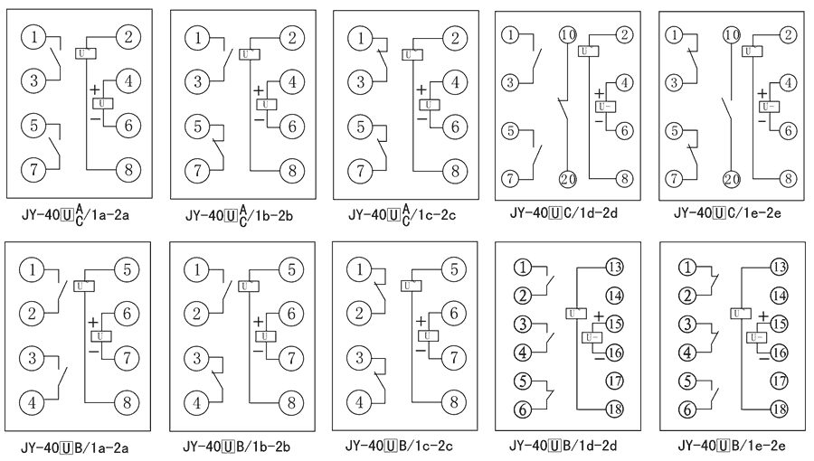 JY-40C/2A内部接线图