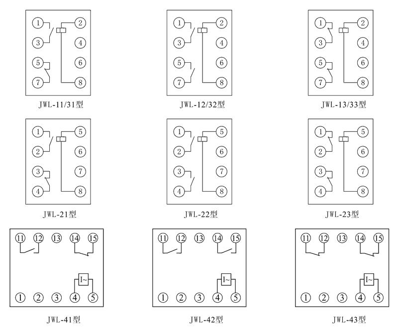 JWL-21内部接线图