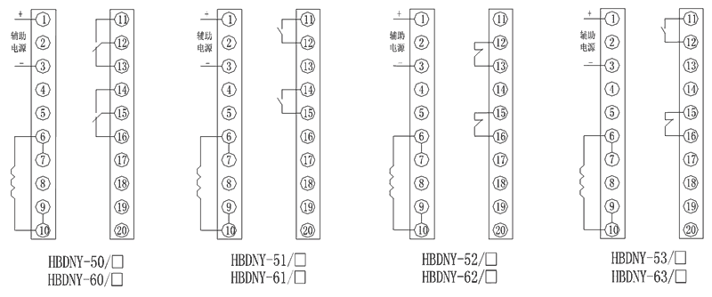 HBDNY-60内部接线图