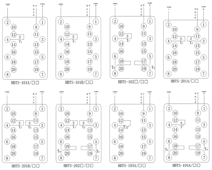 HBTS-104A/2内部接线图