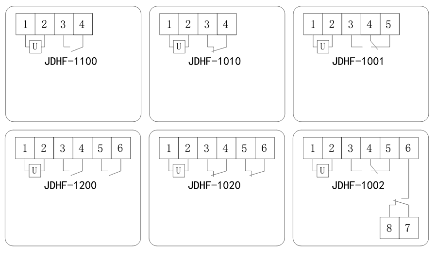 JDHF-1002内部接线图