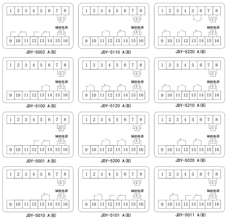 JDY-5100内部接线图