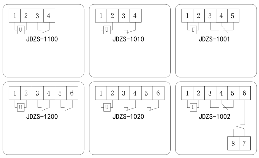 JDZS-1100内部接线图