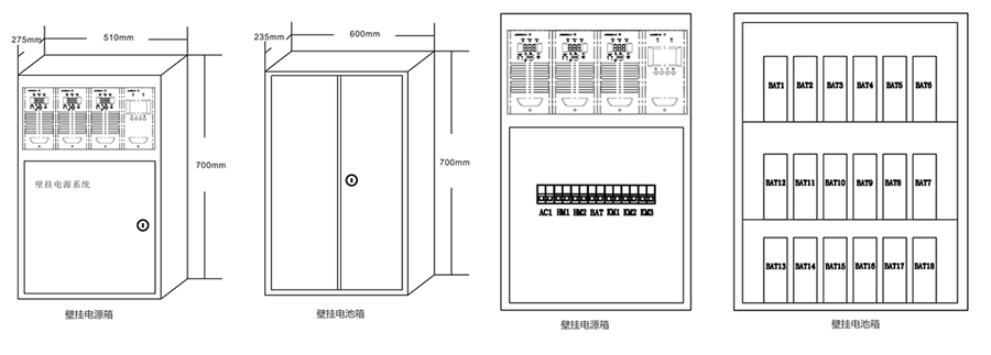 壁挂直流电源外形尺寸